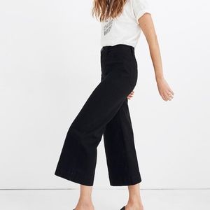 Madewell Emmett Wide-Leg Crop Pants - 29P